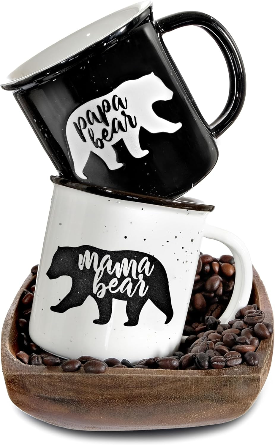 Mama Bear and Papa Bear Mug Set