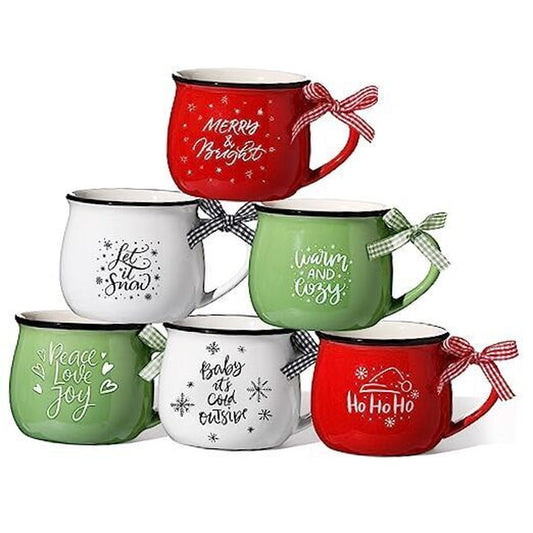 Christmas Coffee Mug Set