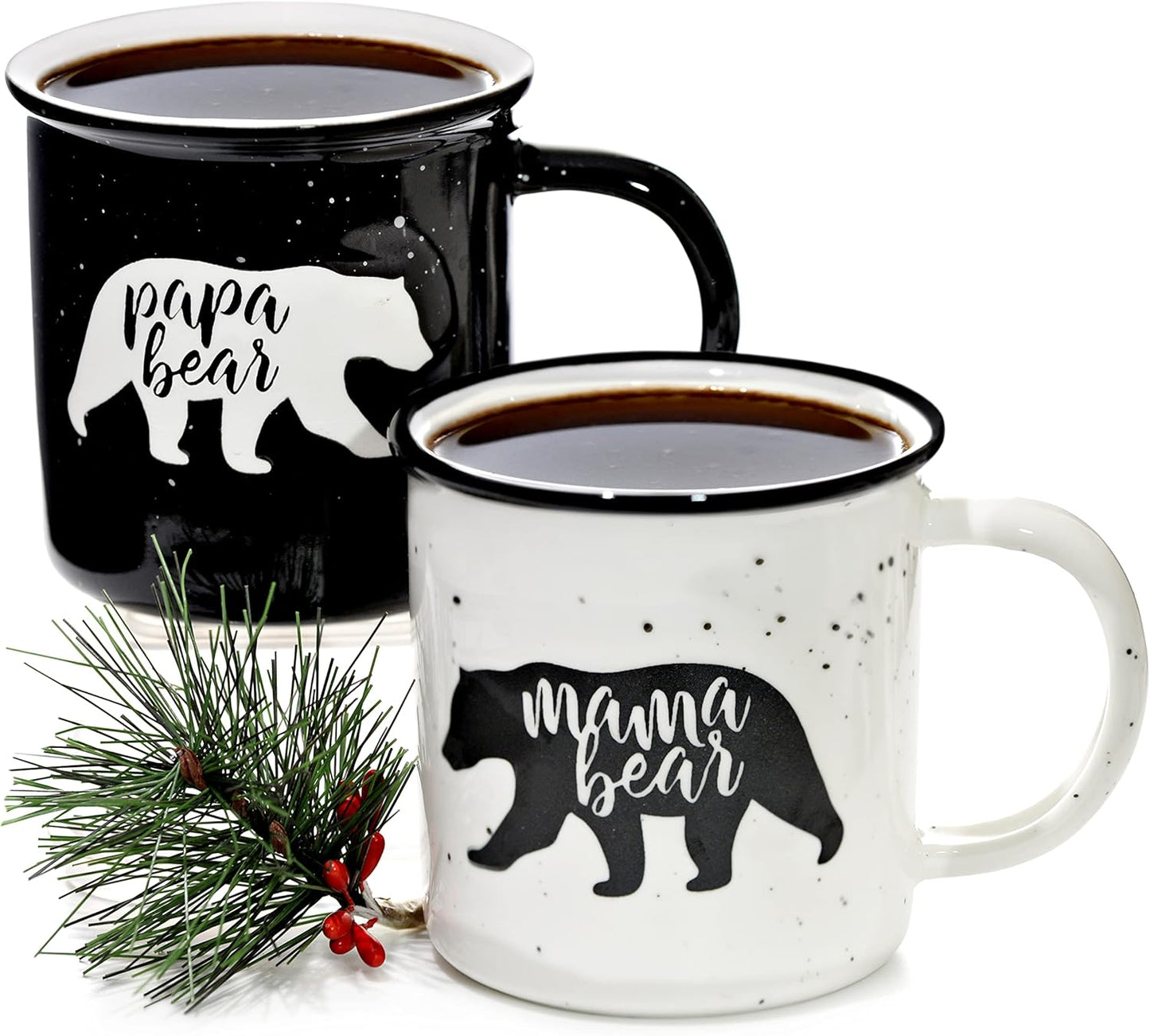 Mama Bear and Papa Bear Mug Set