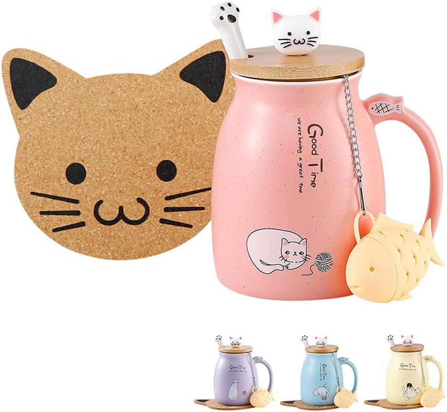 Kawaii Cat Mug 